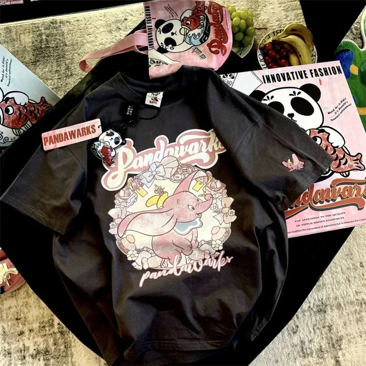 Harajuku Dumbo Graphic T-Shirt