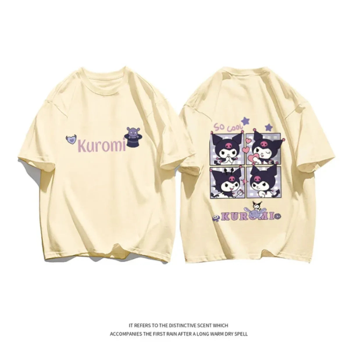 Harajuku Kuromi Cartoon T-Shirt