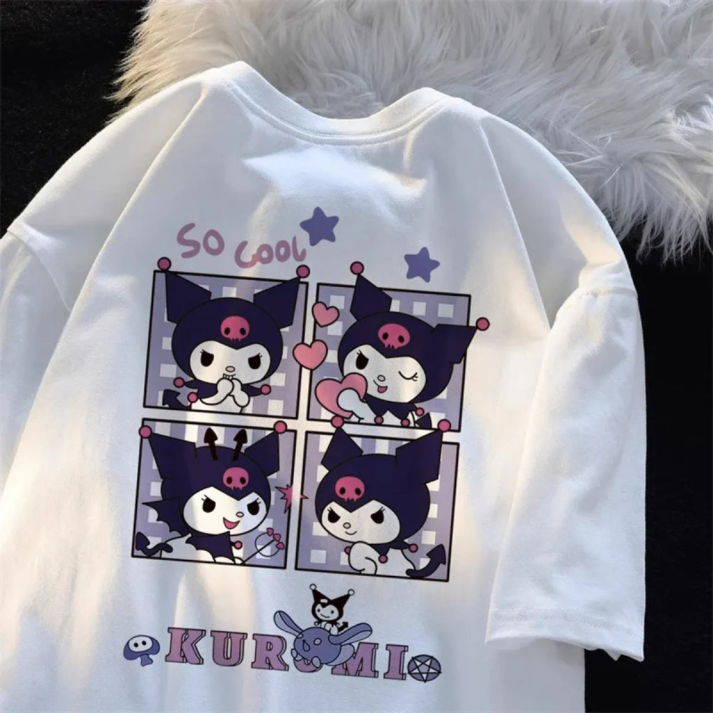 Harajuku Kuromi Cartoon T-Shirt