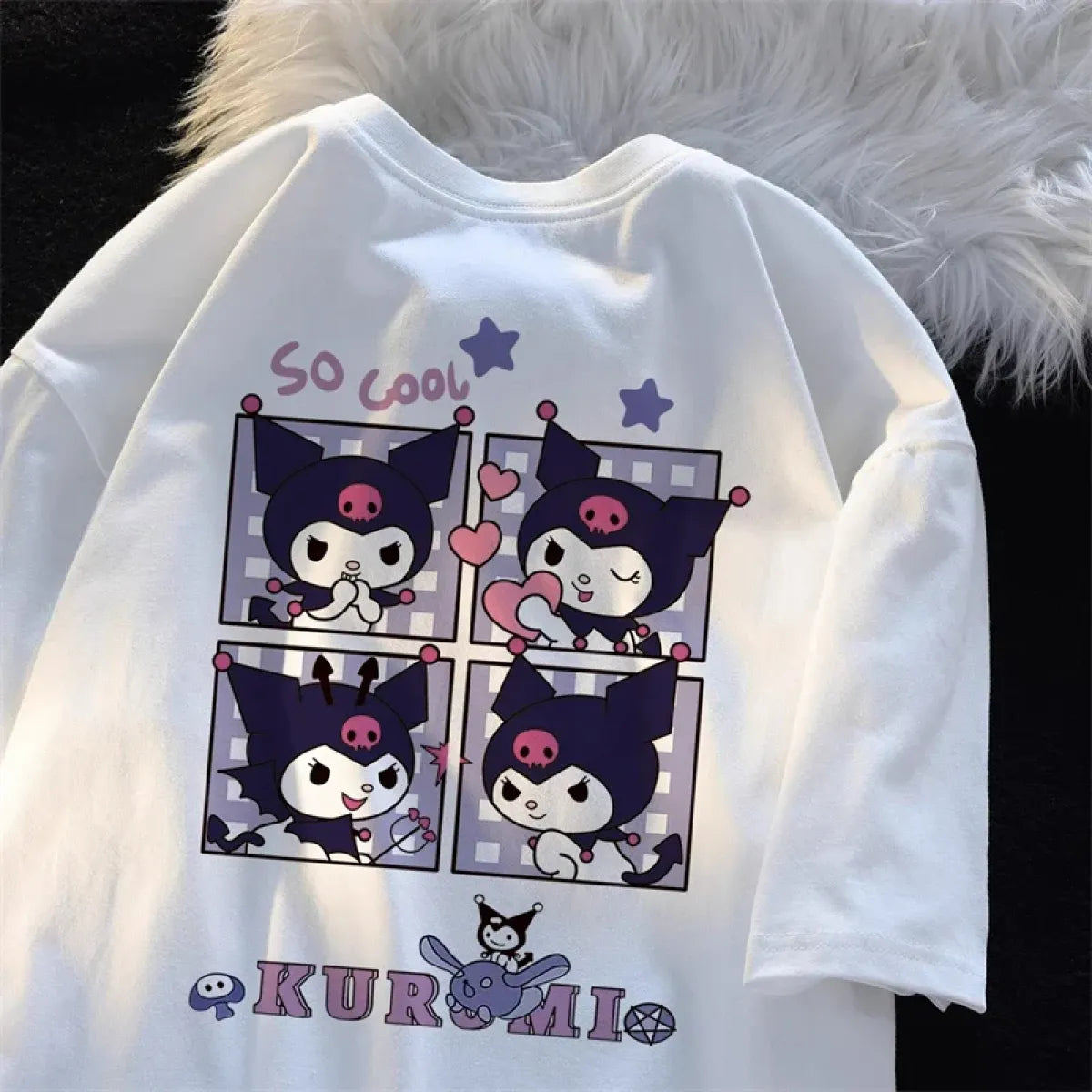 Harajuku Kuromi Cartoon T-Shirt