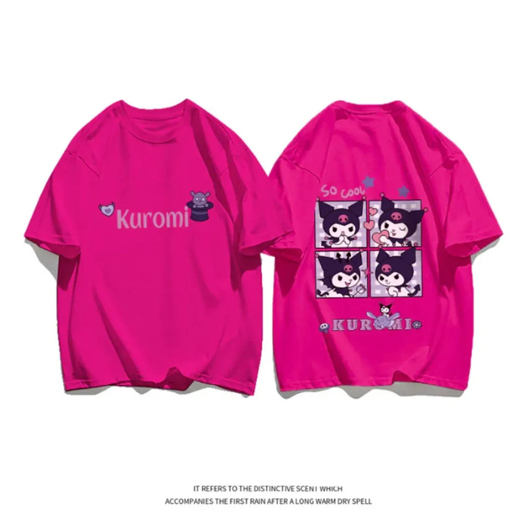 Harajuku Kuromi Cartoon T-Shirt