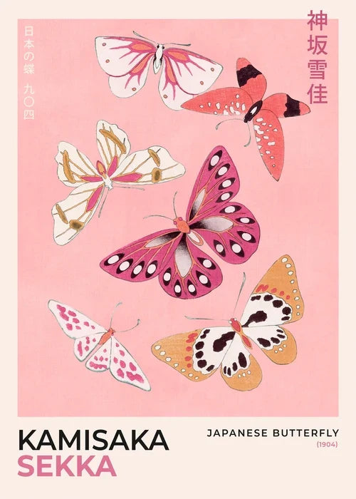 DecorBites™ Japanese Hokusai Art Poster Print for Home Decor