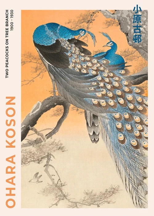 DecorBites™ Japanese Hokusai Art Poster Print for Home Decor