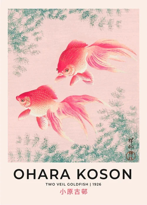 DecorBites™ Japanese Hokusai Art Poster Print for Home Decor