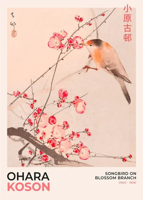 DecorBites™ Japanese Hokusai Art Poster Print for Home Decor