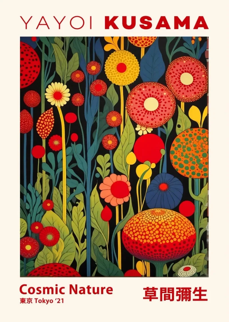 DecorBites™ Japanese Mountain Art Exhibition Canvas Wall Decor