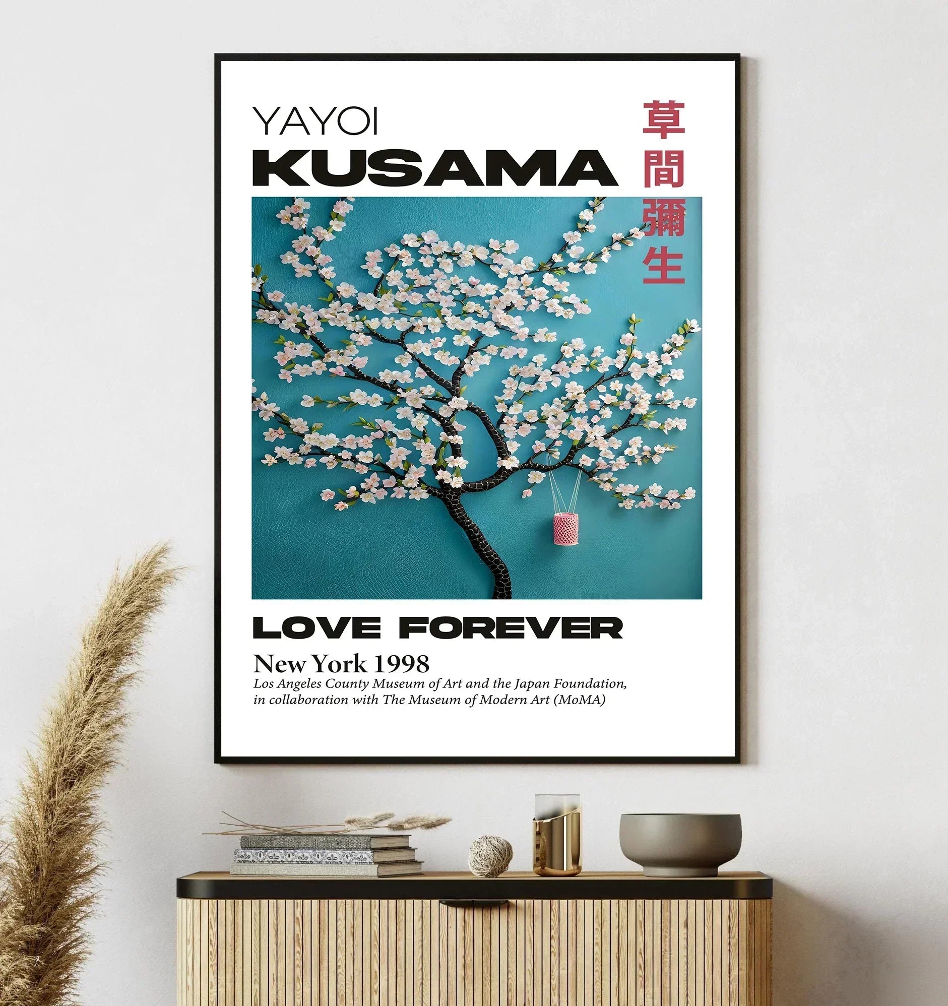 DecorBites™ Japanese Mountain Art Exhibition Canvas Wall Decor