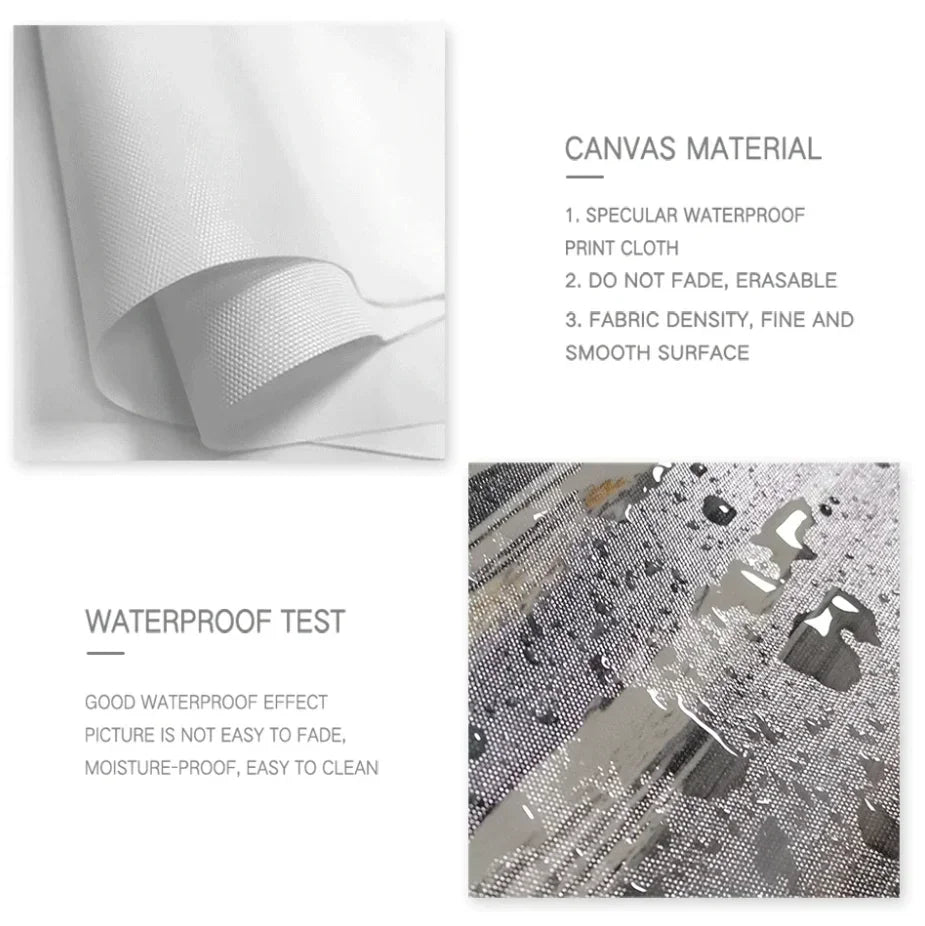 DecorBites™ Japanese Mountain Art Exhibition Canvas Wall Decor