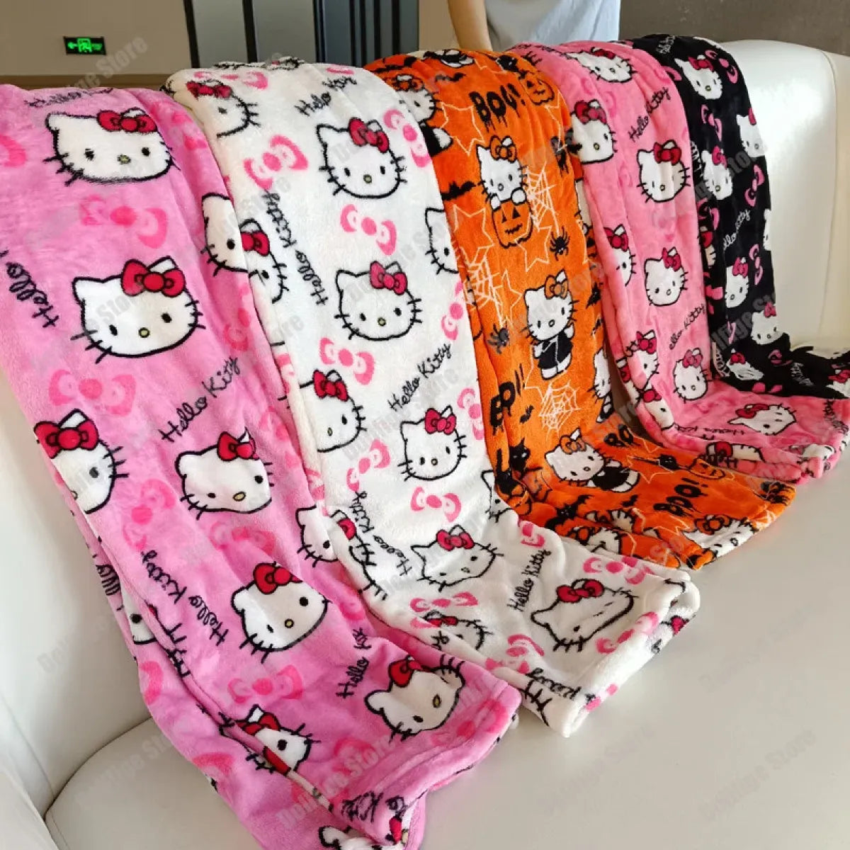 Cozy Kitty Flannel Pajamas - Cute Autumn Home Wear