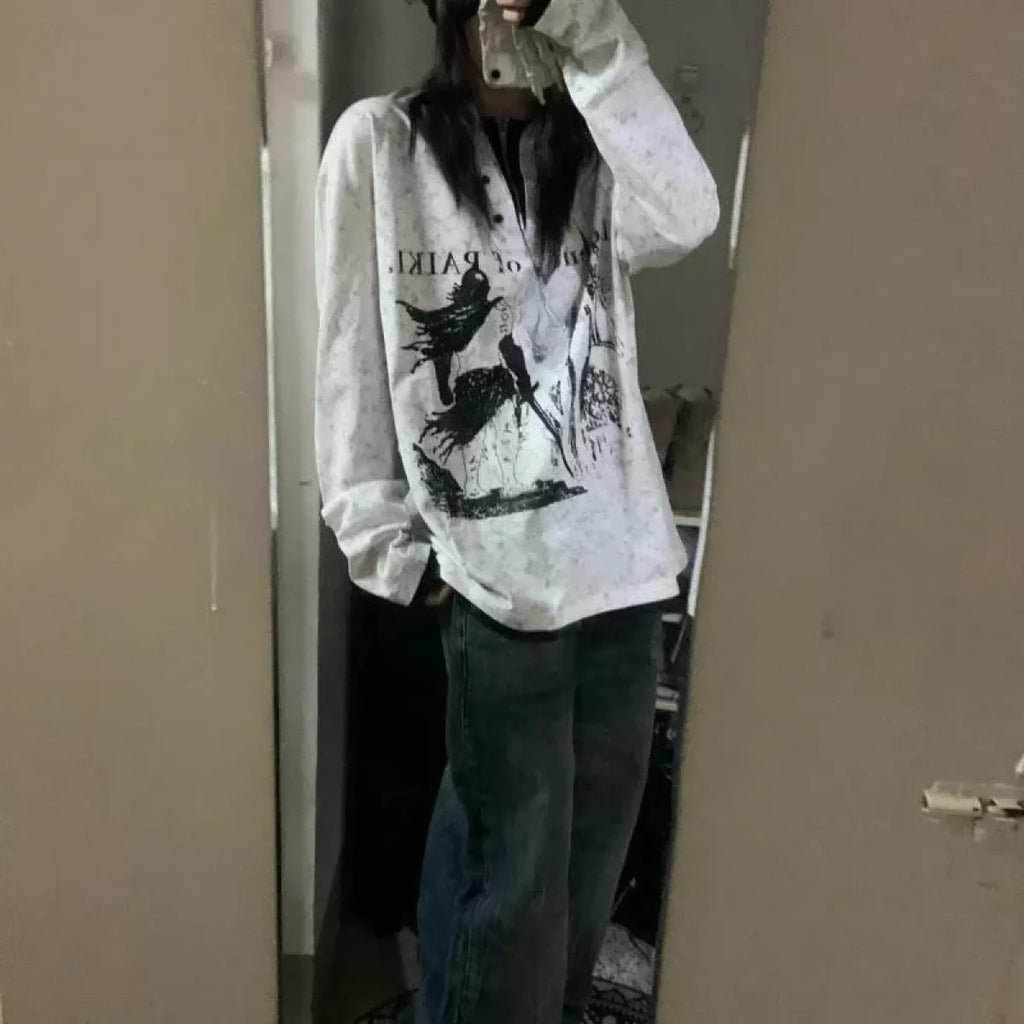 Oversized Gothic T-Shirt
