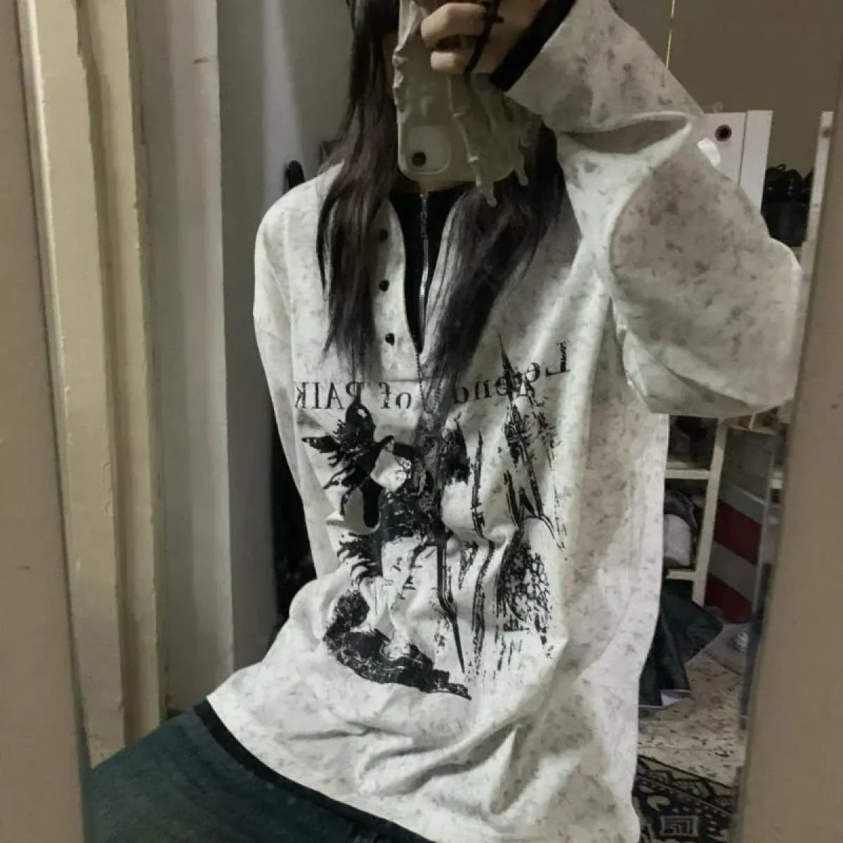 Oversized Gothic T-Shirt