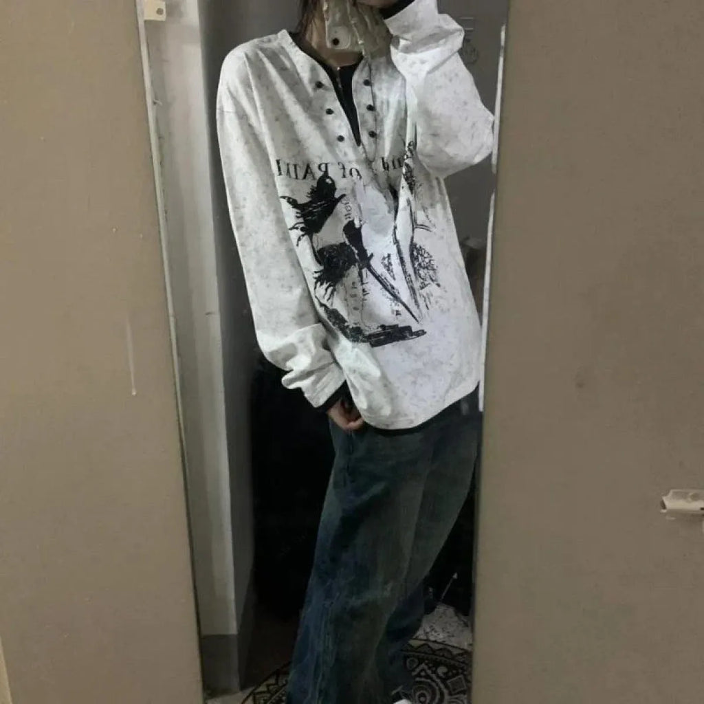 Oversized Gothic T-Shirt