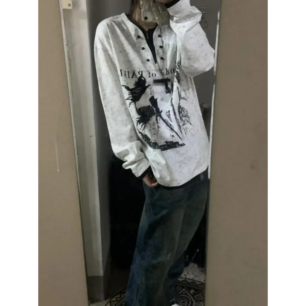 Oversized Gothic T-Shirt