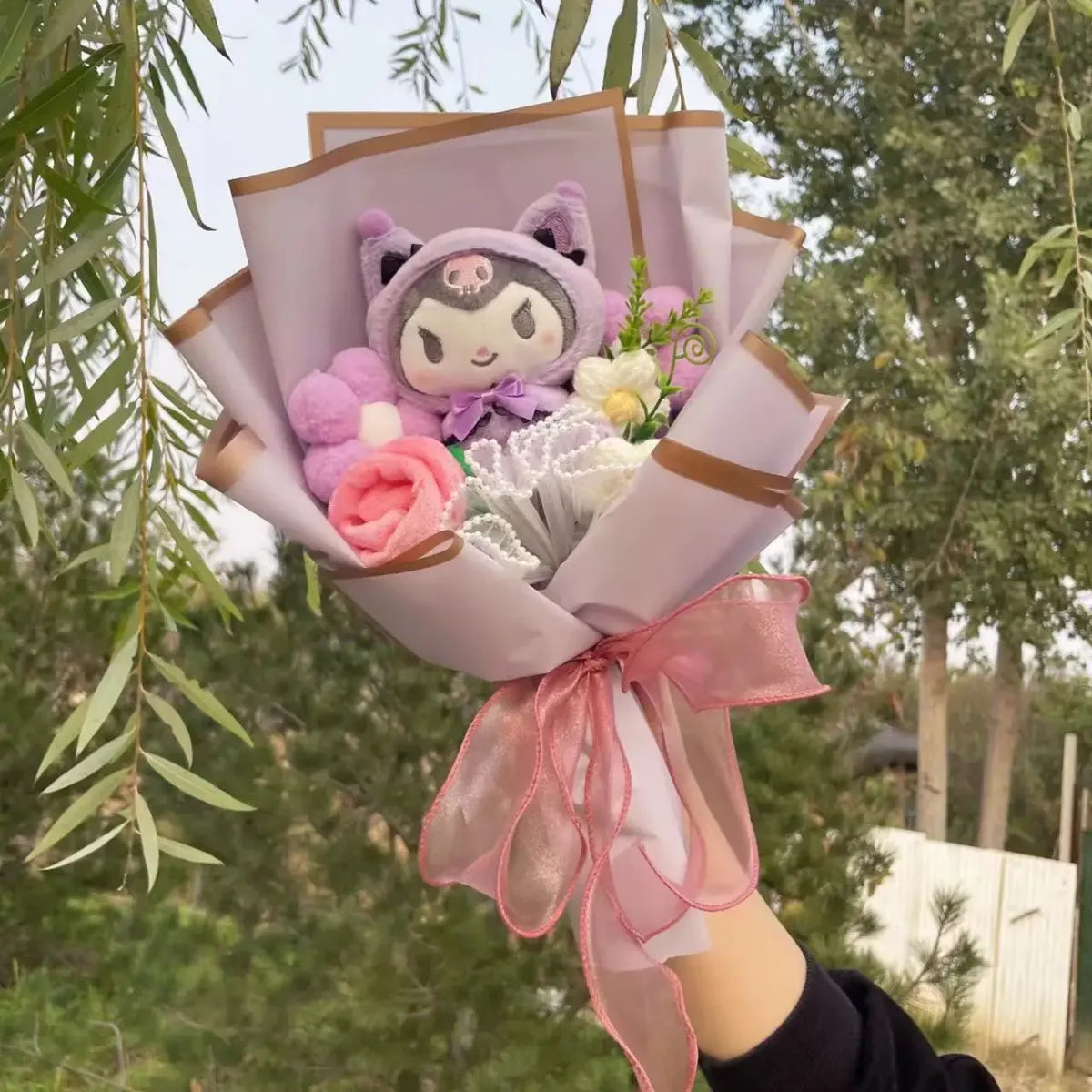 Kawaii Hello Kitty Plush Bouquet – Sanrio Flower Gift for Birthdays