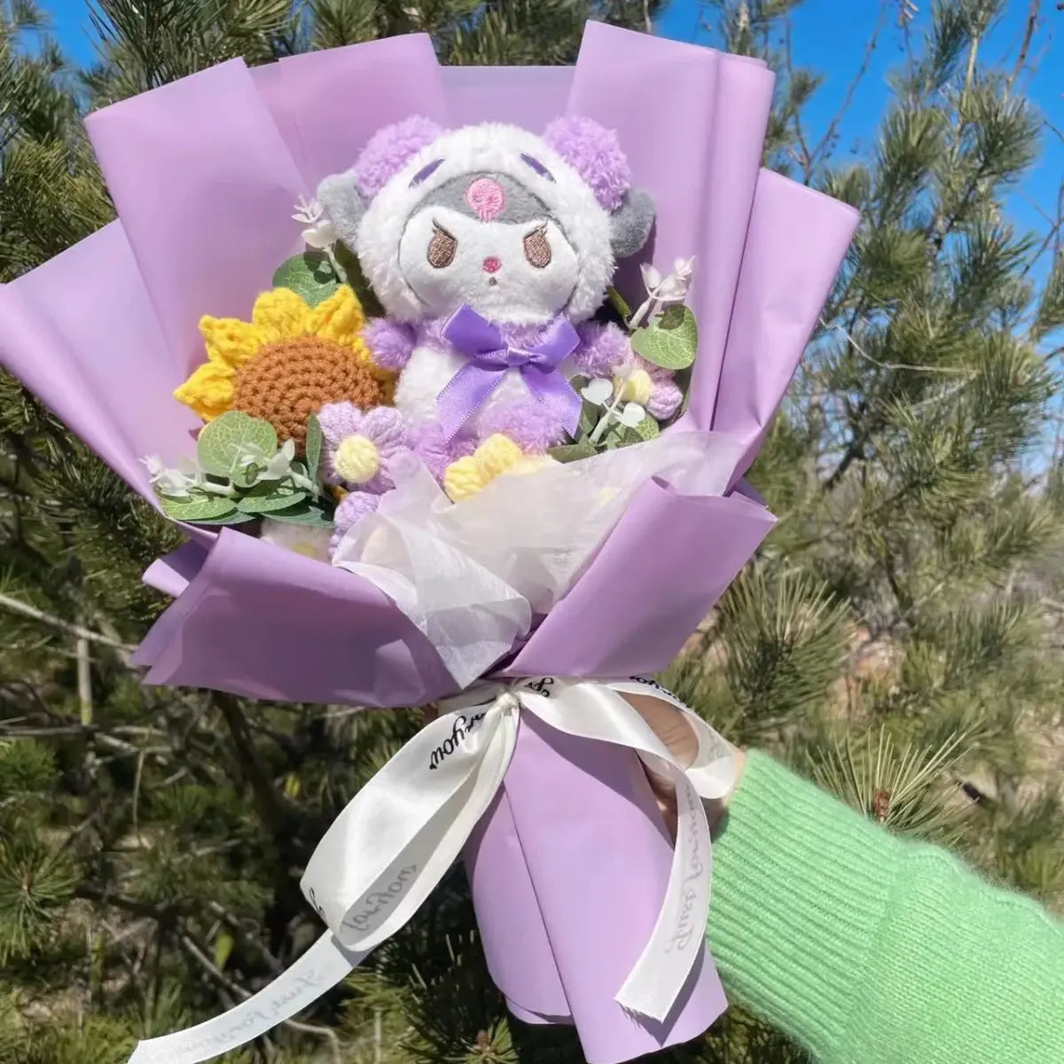 Kawaii Hello Kitty Plush Bouquet – Sanrio Flower Gift for Birthdays