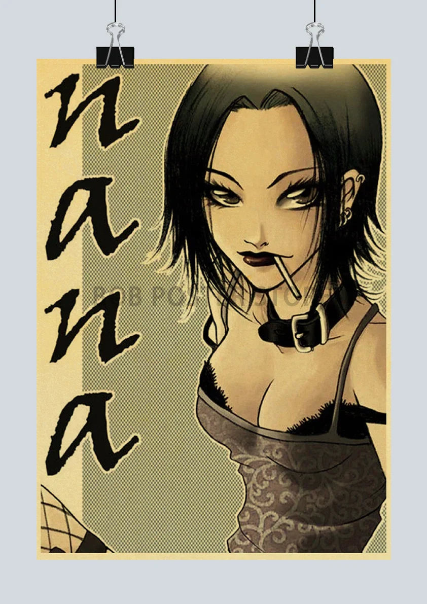 DecorBites™ Retro Japan Anime NANA Poster - 2021 Design