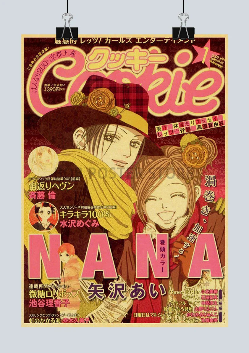 DecorBites™ Retro Japan Anime NANA Poster - 2021 Design