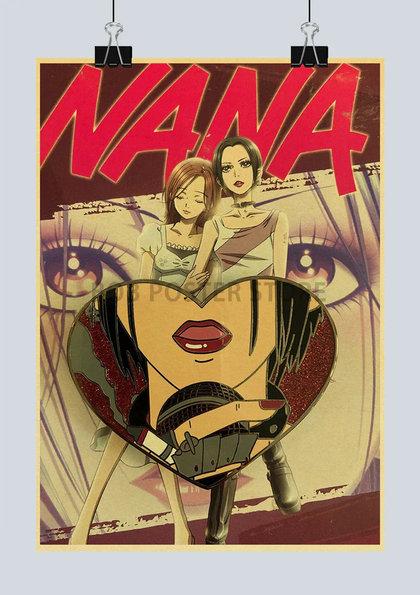 DecorBites™ Retro Japan Anime NANA Poster - 2021 Design