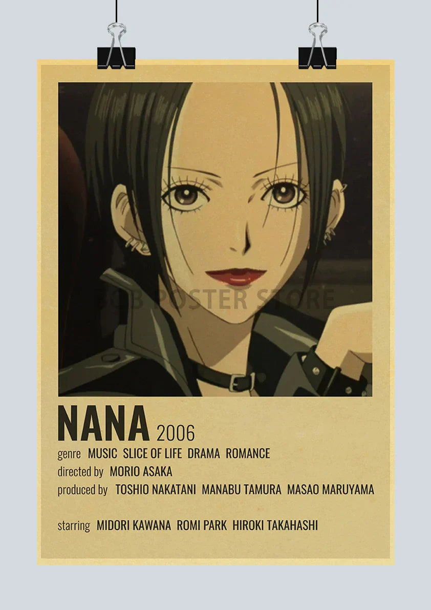 DecorBites™ Retro Japan Anime NANA Poster - 2021 Design
