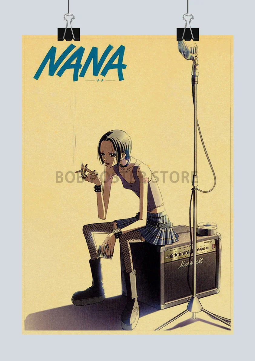 DecorBites™ Retro Japan Anime NANA Poster - 2021 Design