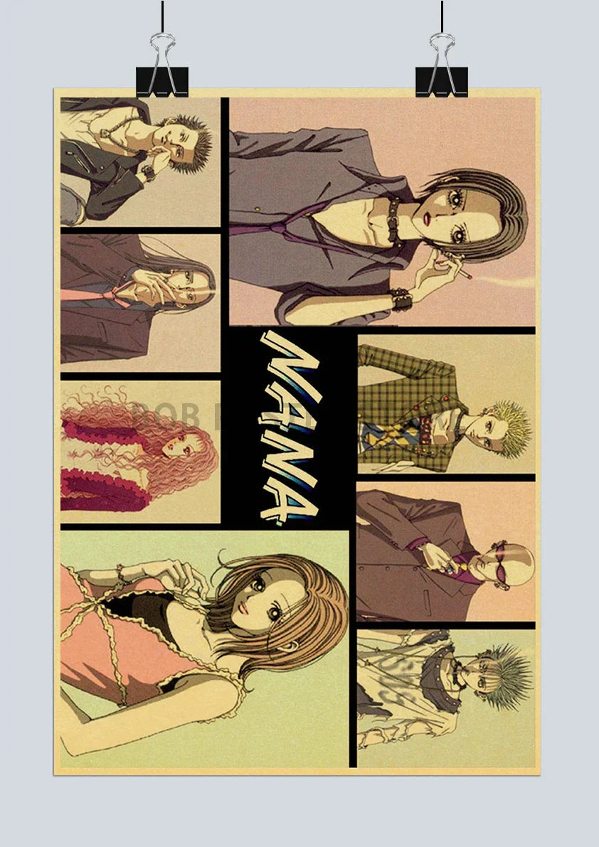 DecorBites™ Retro Japan Anime NANA Poster - 2021 Design