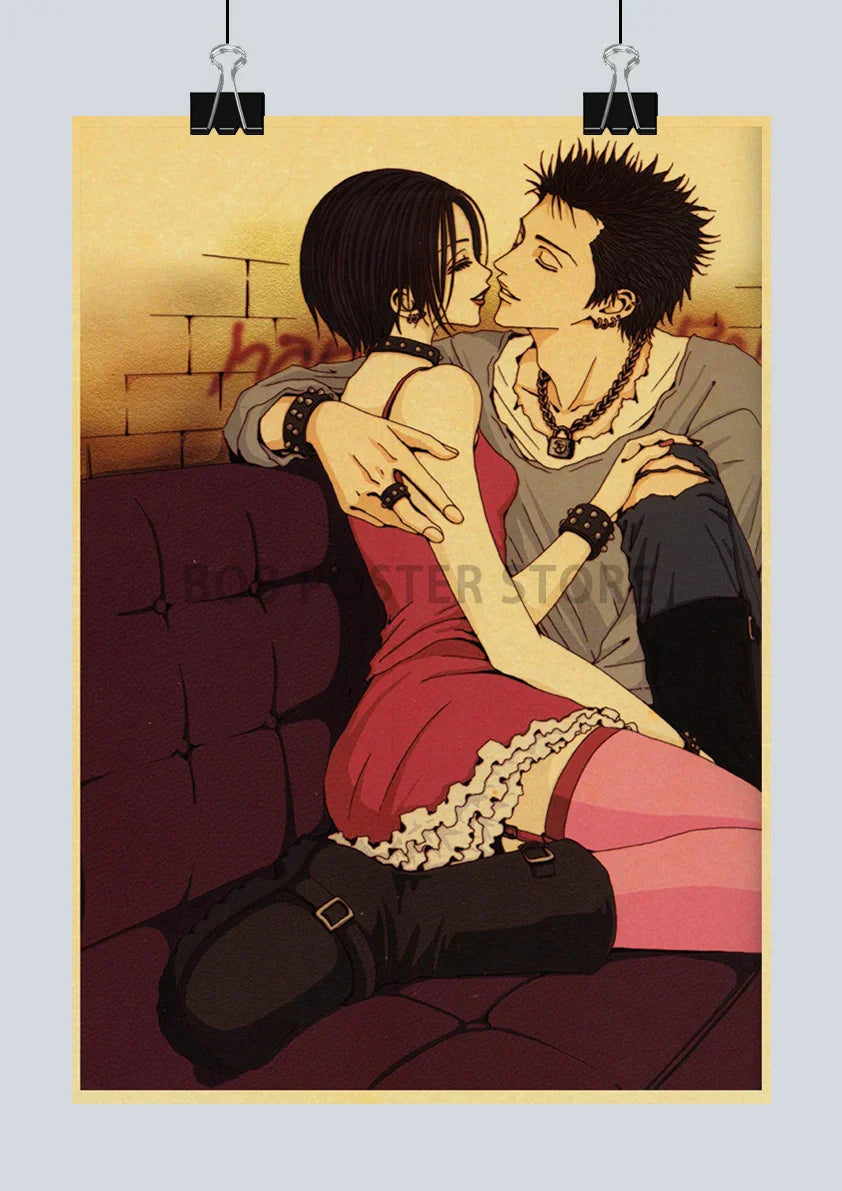 DecorBites™ Retro Japan Anime NANA Poster - 2021 Design