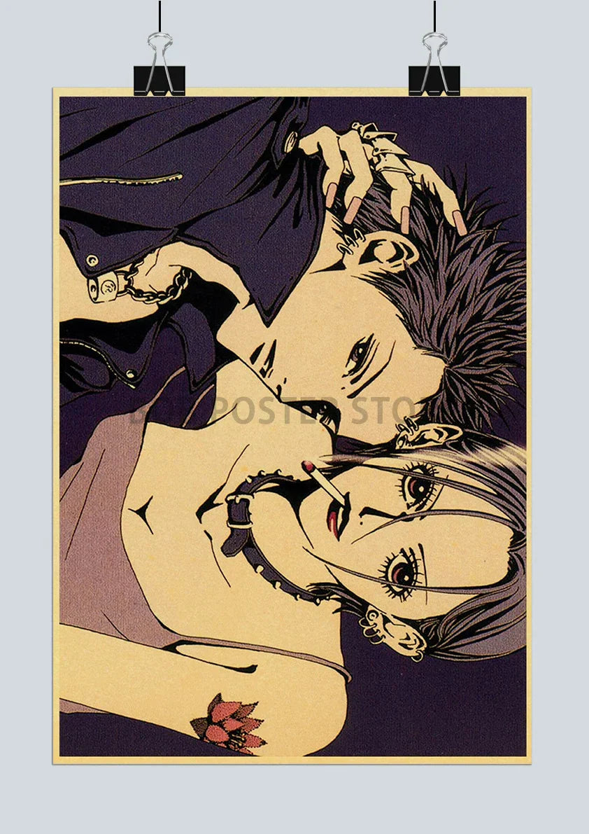 DecorBites™ Retro Japan Anime NANA Poster - 2021 Design