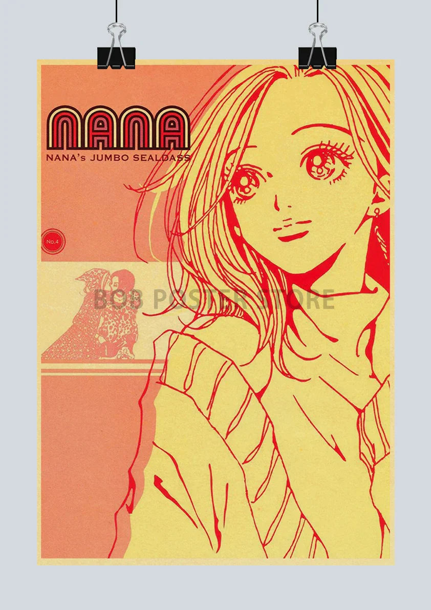 DecorBites™ Retro Japan Anime NANA Poster - 2021 Design