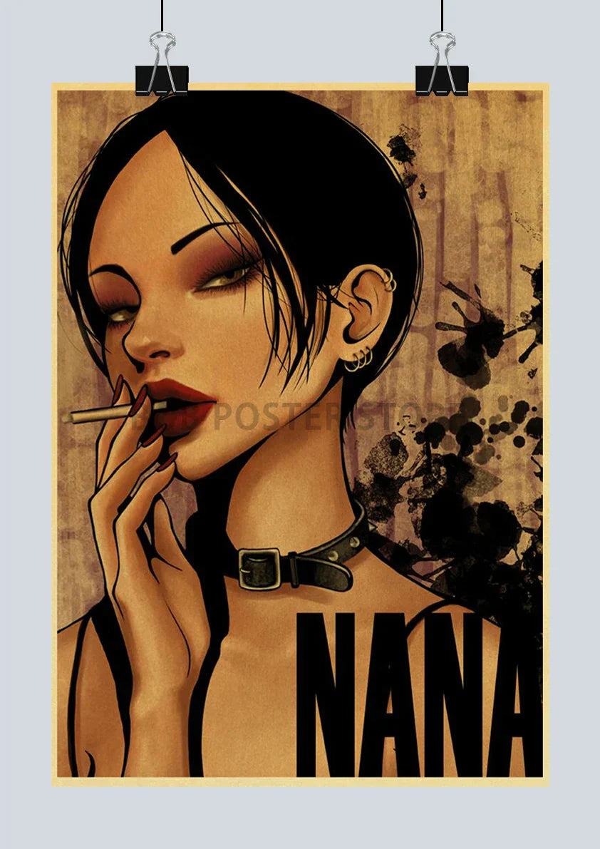 DecorBites™ Retro Japan Anime NANA Poster - 2021 Design