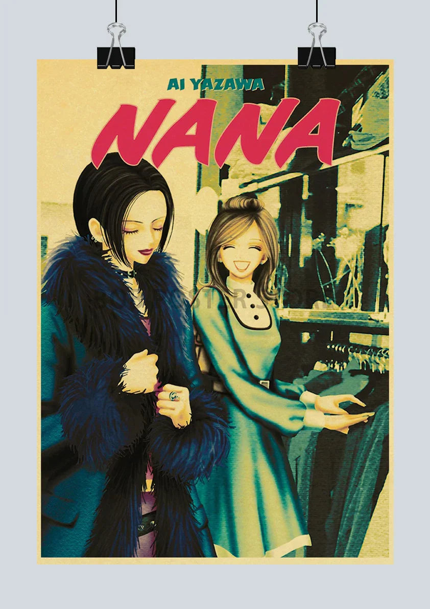 DecorBites™ Retro Japan Anime NANA Poster - 2021 Design