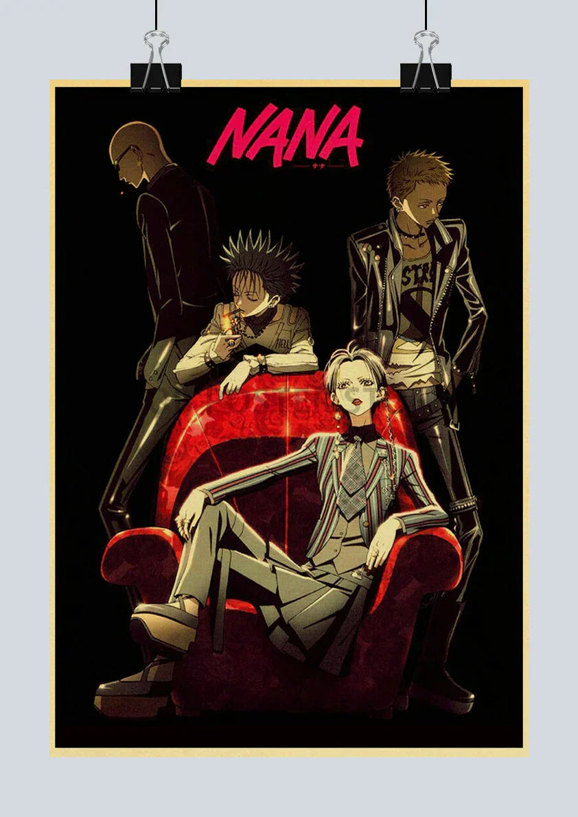 DecorBites™ Retro Japan Anime NANA Poster - 2021 Design