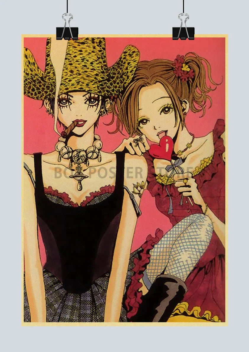 DecorBites™ Retro Japan Anime NANA Poster - 2021 Design