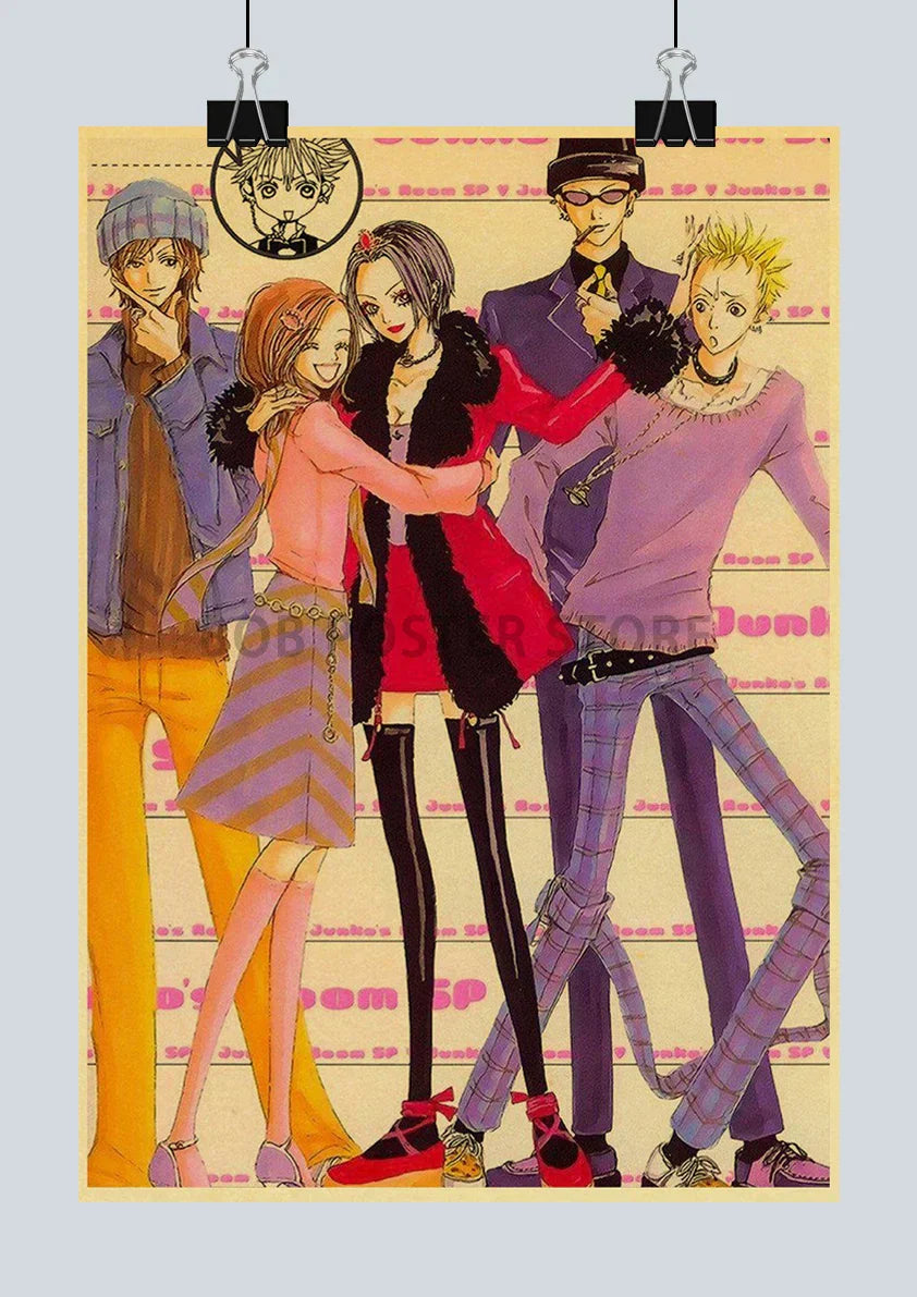 DecorBites™ Retro Japan Anime NANA Poster - 2021 Design