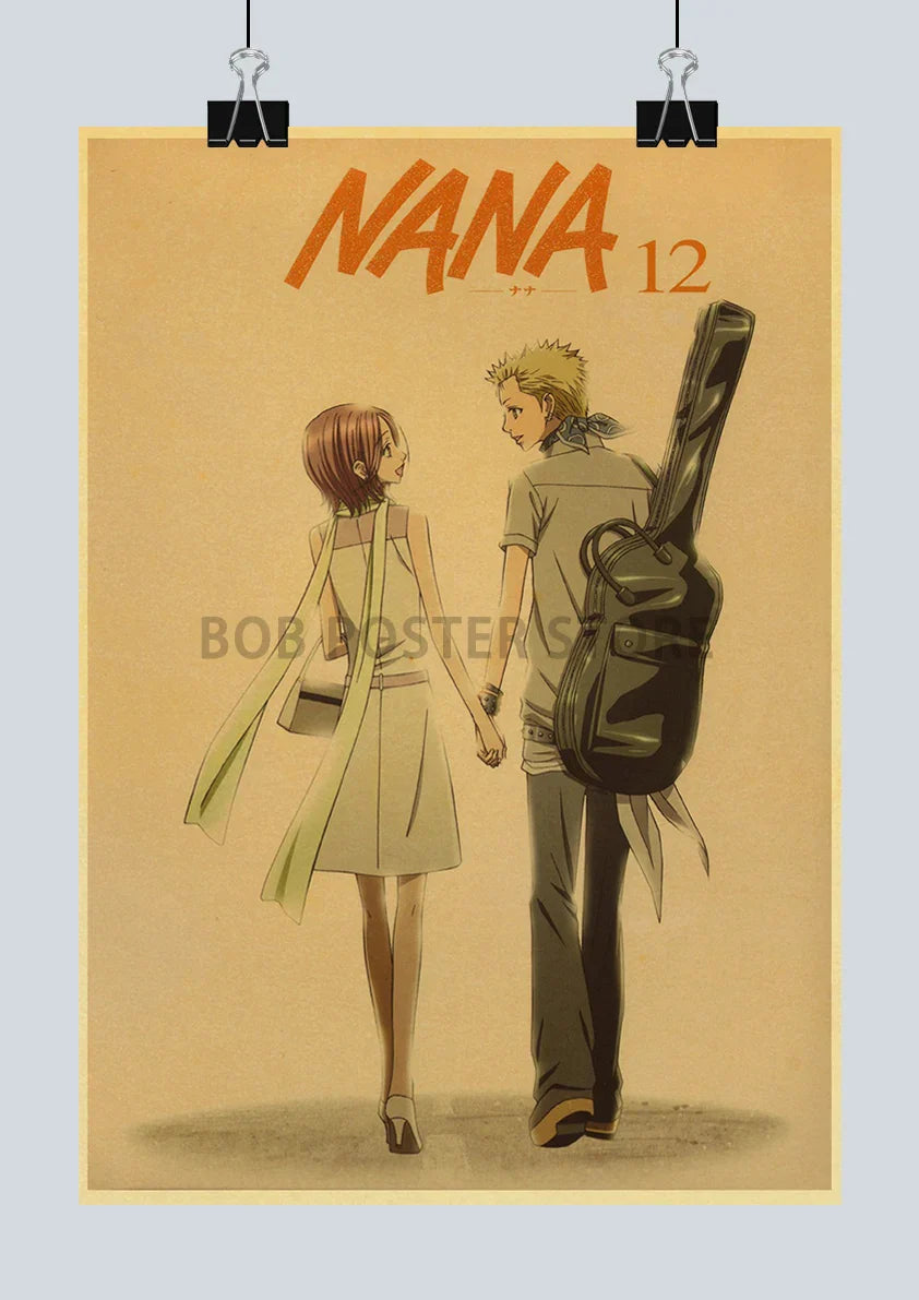DecorBites™ Retro Japan Anime NANA Poster - 2021 Design