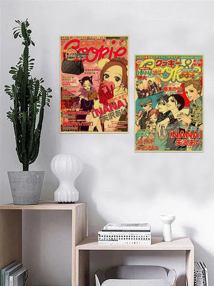 DecorBites™ Retro Japan Anime NANA Poster - 2021 Design