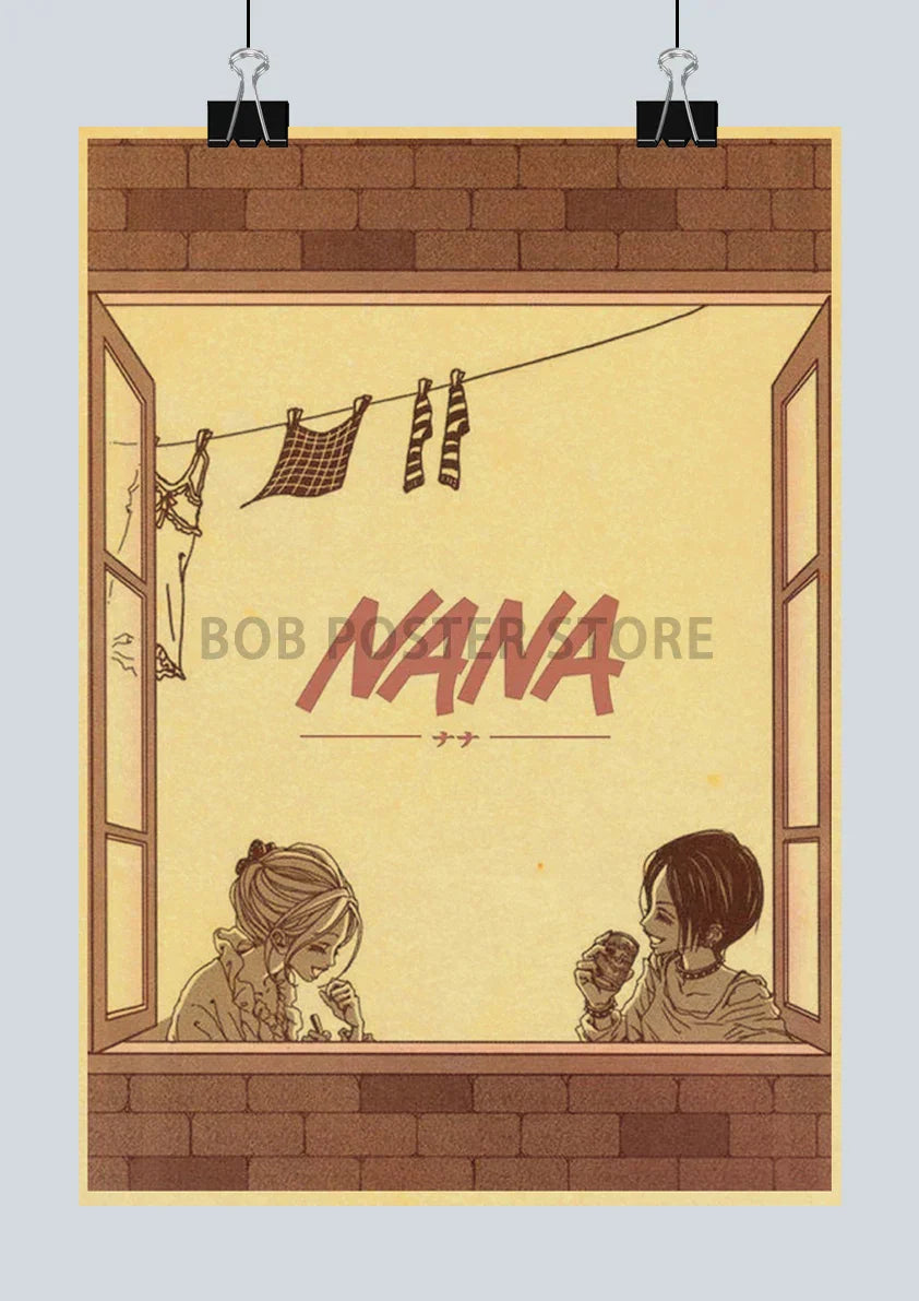 DecorBites™ Retro Japan Anime NANA Poster - 2021 Design