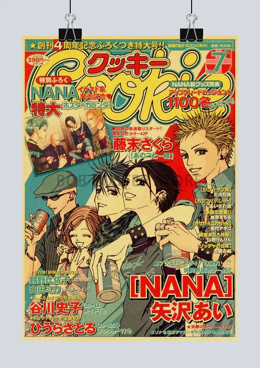 DecorBites™ Retro Japan Anime NANA Poster - 2021 Design