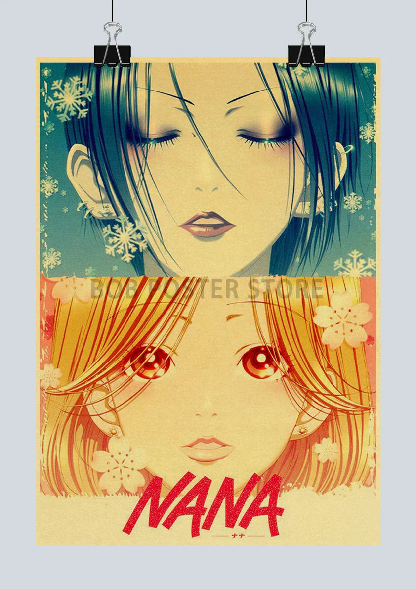 DecorBites™ Retro Japan Anime NANA Poster - 2021 Design