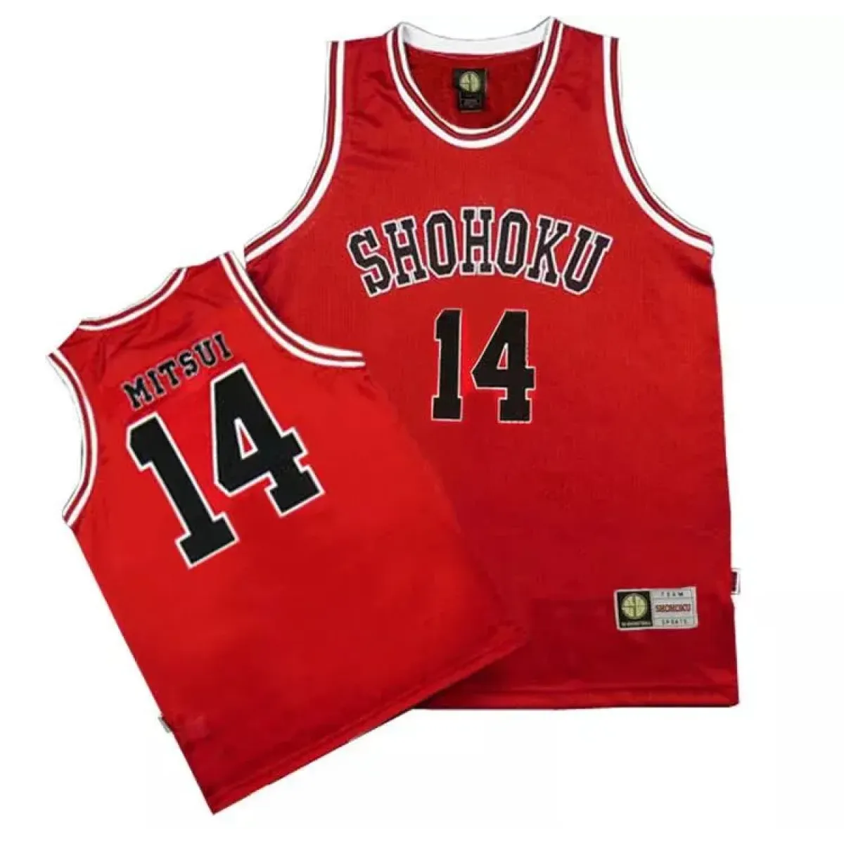 Shohoku Basketball Team Jersey - Sakuragi Hanamichi, Rukawa