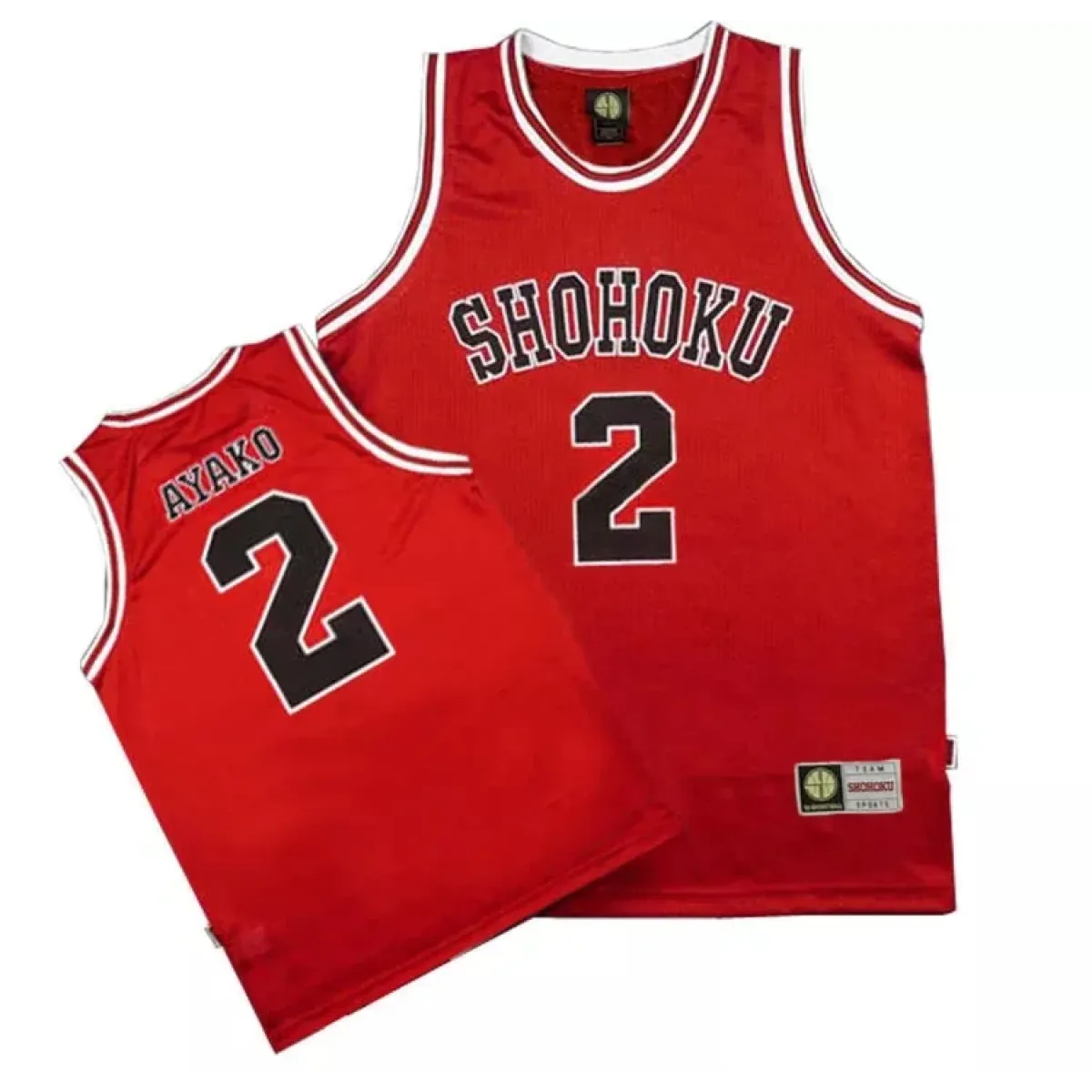 Shohoku Basketball Team Jersey - Sakuragi Hanamichi, Rukawa