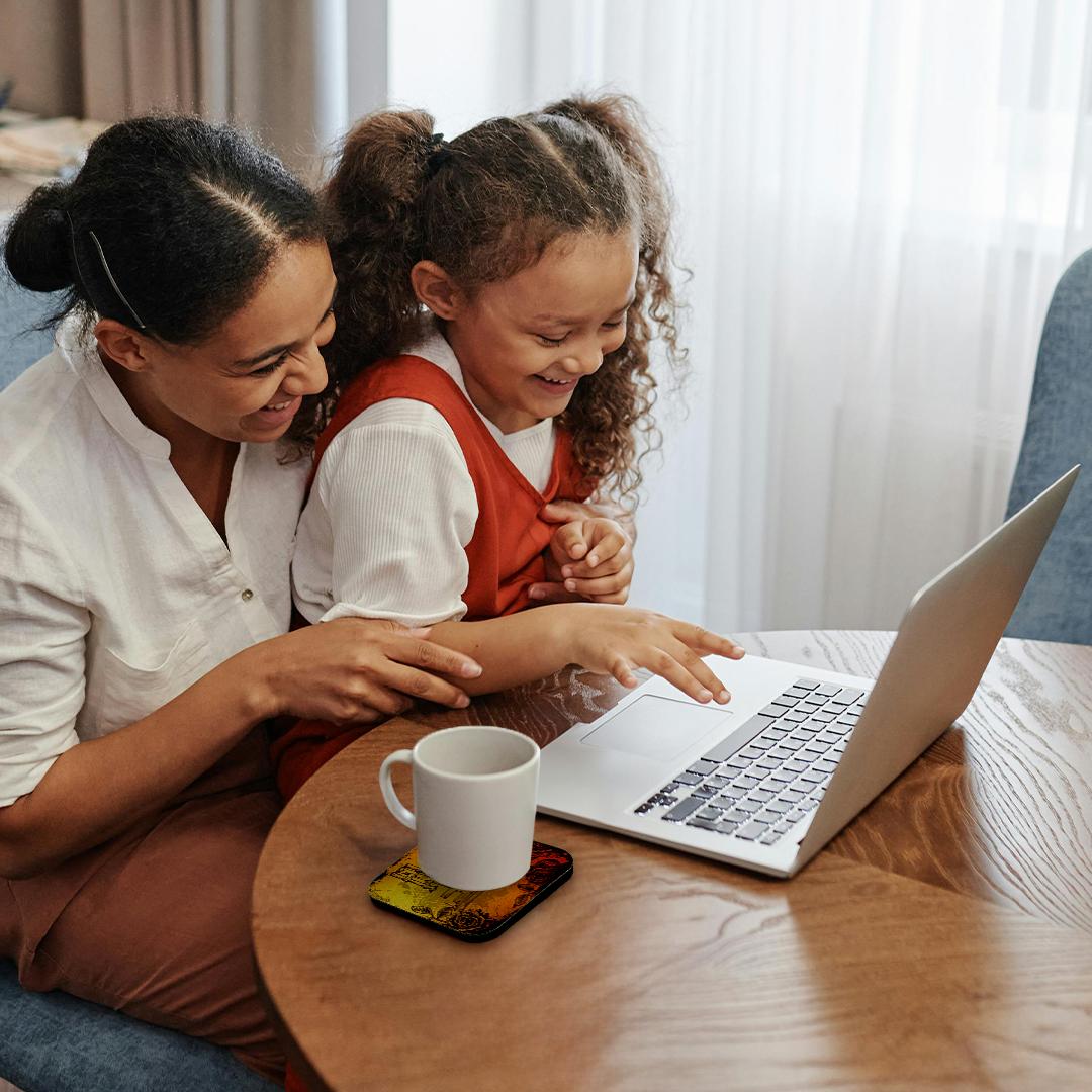 3dRose Dooni Designs Oriental Inspired Designs - Japanese Style Gate With Vintage Faux Etches Roses Oriental Asian Inspired Art Gift - Coasters (cst_116374)
