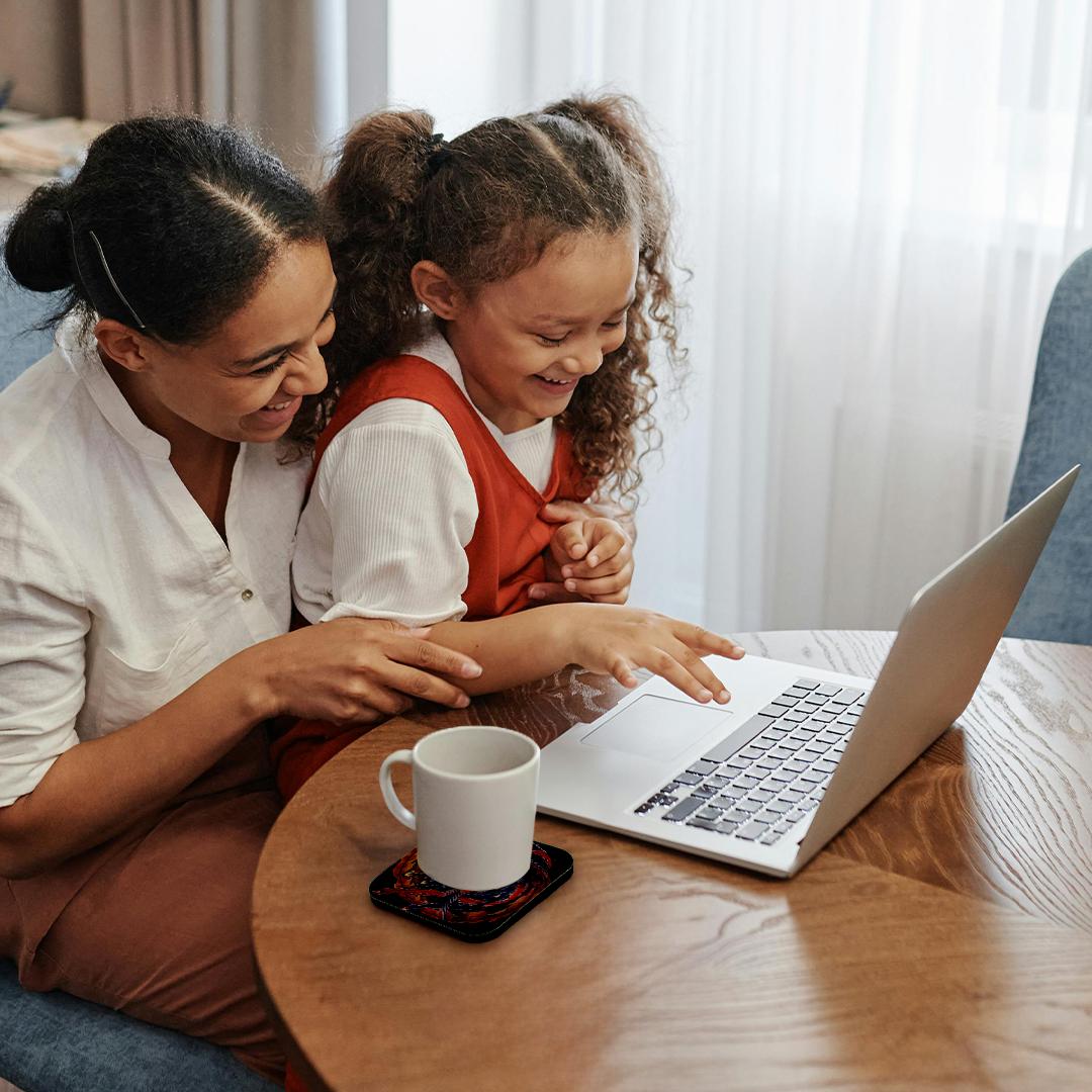 3dRose Florene - Hokusai Japanese Art - Image of Famous Japanese Hokusai Painting Of The Phoenix - Coasters (cst_234284)