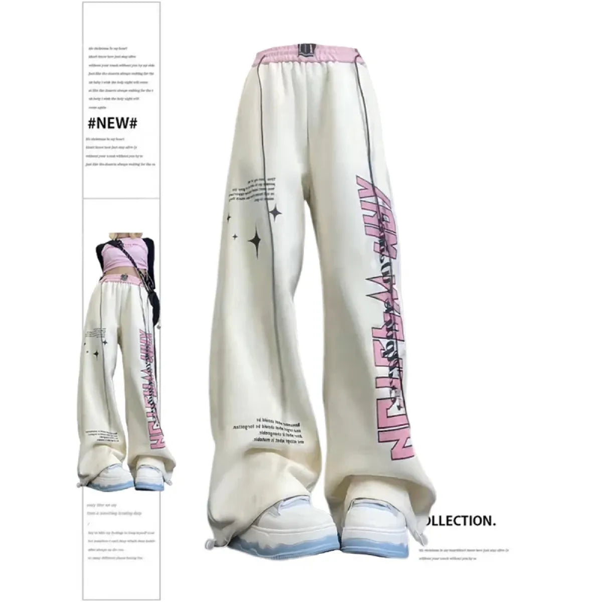 Harajuku Y2K Graphic Sweatpants